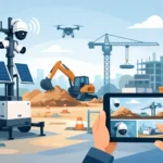 Mobile Videoüberwachung für Baustellen mieten