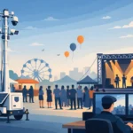 Videoüberwachung für Veranstaltungen mieten