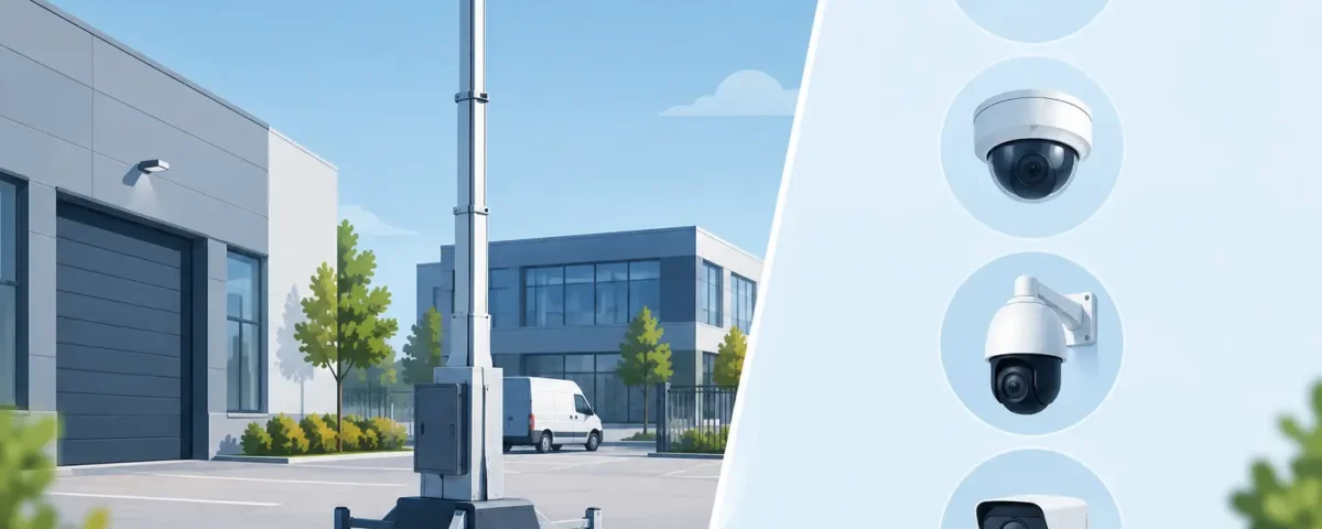 Kameraüberwachung Vergleich für Gewerbe