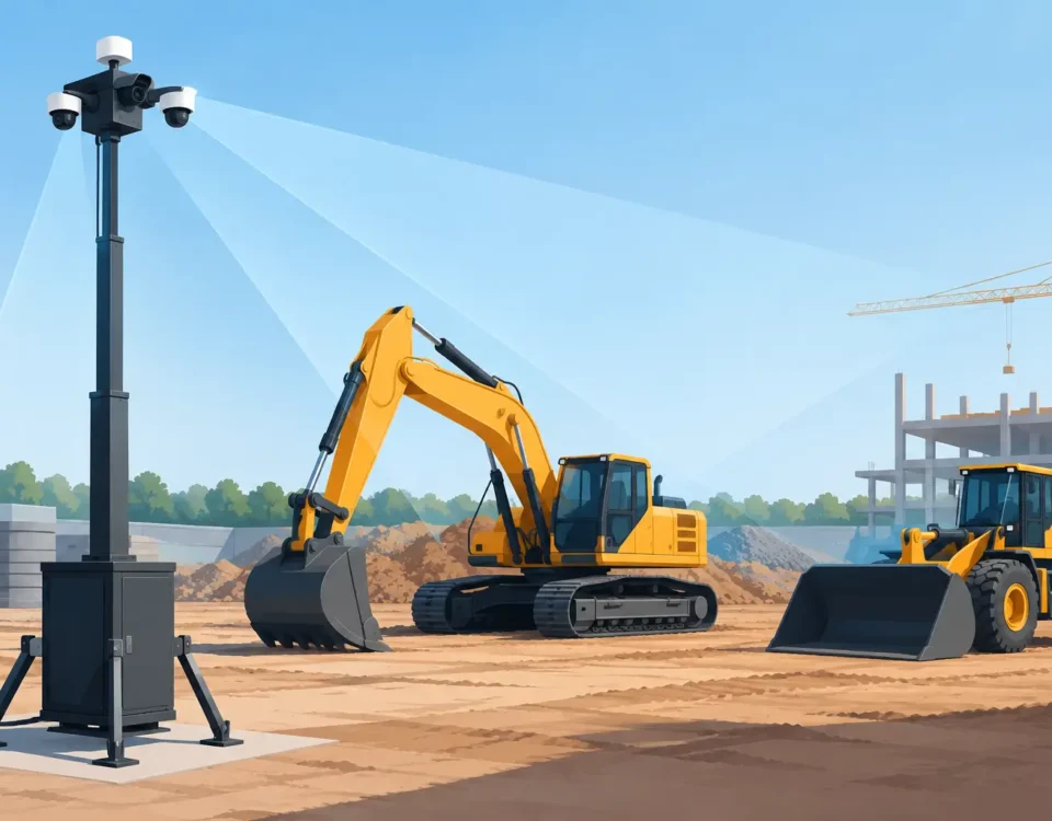 Welche Kamera schützt Baumaschinen wirksam?